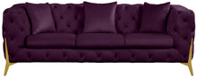Load image into Gallery viewer, Kingdom Purple Velvet Sofa