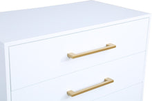 Load image into Gallery viewer, Maxine White / Gold Chest