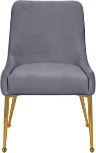 Ace Grey Velvet Dining Chair