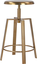 Load image into Gallery viewer, Lang Gold Counter/Bar Stool