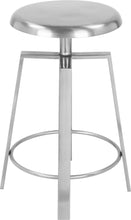 Load image into Gallery viewer, Lang Silver Counter/Bar Stool