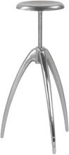 Load image into Gallery viewer, Clara Silver Counter/Bar Stool
