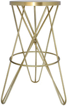 Load image into Gallery viewer, Mercury Gold Bar Stool