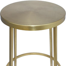 Load image into Gallery viewer, Tyson Gold Counter Stool