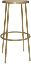 Load image into Gallery viewer, Tyson Gold Bar Stool