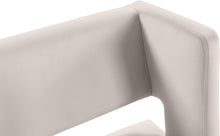 Load image into Gallery viewer, Caleb Cream Velvet Counter Stool