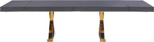 Load image into Gallery viewer, Excel Grey Oak Veneer Lacquer Extendable Dining Table (3 Boxes)
