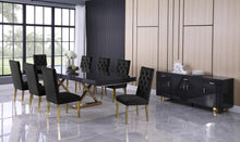 Load image into Gallery viewer, Excel Grey Oak Veneer Lacquer Extendable Dining Table (3 Boxes)