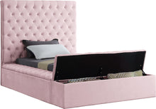 Load image into Gallery viewer, Bliss Pink Velvet Twin Bed (3 Boxes)