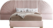 Load image into Gallery viewer, Cleo Pink Velvet King Bed (3 Boxes)