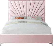 Load image into Gallery viewer, Eclipse Pink Velvet Full Bed