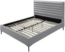 Load image into Gallery viewer, Hunter Grey Linen Full Bed