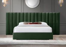 Load image into Gallery viewer, Pablo Green Velvet Queen Bed