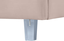 Load image into Gallery viewer, Rainbow Pink Velvet Twin Bed