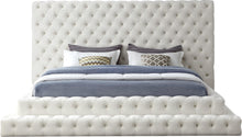 Load image into Gallery viewer, Revel Cream Velvet King Bed (3 Boxes)