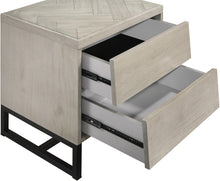Load image into Gallery viewer, Weston Grey Stone Night Stand