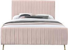 Load image into Gallery viewer, Zara Pink Velvet Full Bed (3 Boxes)