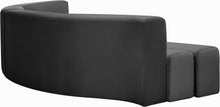 Load image into Gallery viewer, Curl Grey Velvet 2pc. Sectional