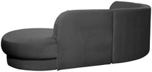 Load image into Gallery viewer, Rosa Grey Velvet 3pc. Sectional (3 Boxes)