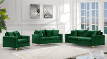 Load image into Gallery viewer, Naomi Green Velvet Chair