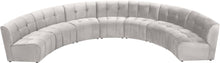 Load image into Gallery viewer, Limitless Cream Velvet 7pc. Modular Sectional