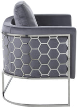 Load image into Gallery viewer, Casa Grey Velvet Loveseat