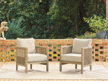 Load image into Gallery viewer, Spooners Cove Outdoor Lounge Chair with Cushion (Set of 2)
