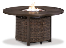 Load image into Gallery viewer, Paradise Trail Outdoor Loveseat, Lounge Chairs and Fire Pit Table