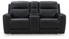 Load image into Gallery viewer, 5Z-Relaxation Power Reclining Loveseat with Console
