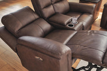 Load image into Gallery viewer, Bleckley Power Reclining Loveseat with Console