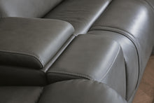 Load image into Gallery viewer, 5Z - Pittson Power Reclining Sectional Loveseat with Console