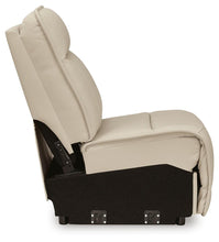 Load image into Gallery viewer, Double Deal Reclining Sectional with Console