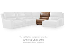 Load image into Gallery viewer, DeepWakes Reclining Sectional with Storage Console
