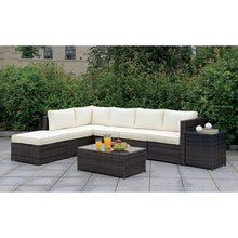 Load image into Gallery viewer, Ilona Brown/Beige Ottoman