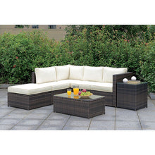 Load image into Gallery viewer, Ilona Brown/Beige Ottoman