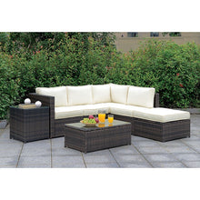 Load image into Gallery viewer, Ilona Brown/Beige Ottoman