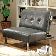 Load image into Gallery viewer, Bulle Chair Grey &amp; Red