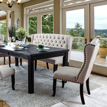 Load image into Gallery viewer, Sania 7 Pc Dining Table Set Antique Black