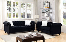 Load image into Gallery viewer, Giacomo Chair Black &amp; Blue