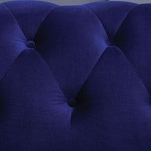 Load image into Gallery viewer, Giacomo Chair Black &amp; Blue