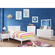 Load image into Gallery viewer, Lennart Bed Oak, Black, Gray, &amp; White