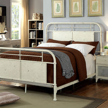 Load image into Gallery viewer, Haldus Cal.King, E.King, &amp; Twin Bed White, Ivory, &amp; Red