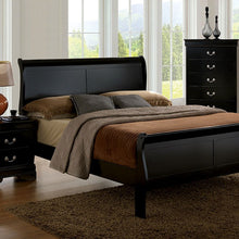 Load image into Gallery viewer, Louis Philippe Full, Twin, Full, &amp; King Bed Black, Grey, Brown &amp; White