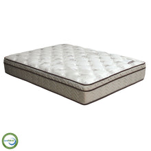 Load image into Gallery viewer, Lilium White/Brown 13&quot; Euro Pillow Top Mattress, Full