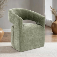 Load image into Gallery viewer, Tresa Arm Chair with Casters