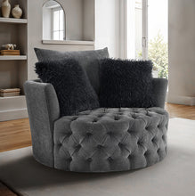 Load image into Gallery viewer, Sofi Button Tufted Swivel Chair