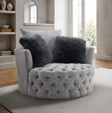 Load image into Gallery viewer, Sofi Button Tufted Swivel Chair