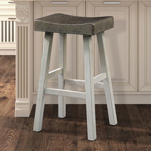 Load image into Gallery viewer, Biasca 29" Stool (2/CTN) White, Brown, &amp; Black