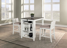Load image into Gallery viewer, Lescles 3 Pc Counter Ht Set (1 Table + 2 Chairs)