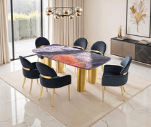 Load image into Gallery viewer, Northolt 7 Pc. Dining Table Set W/ Black Chair